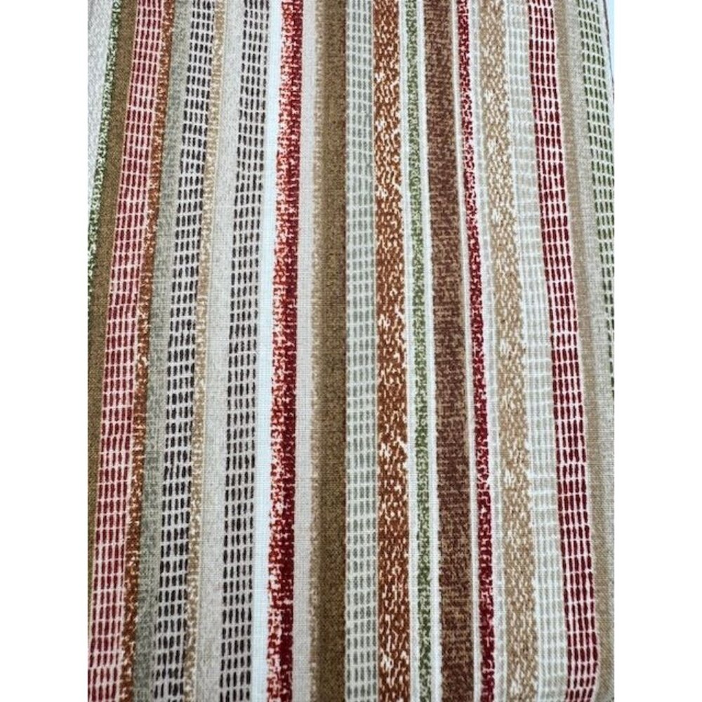 NWT Textured Stripes Laminated Fabric Tablecloth 52" X 70" - Picture 4 of 4